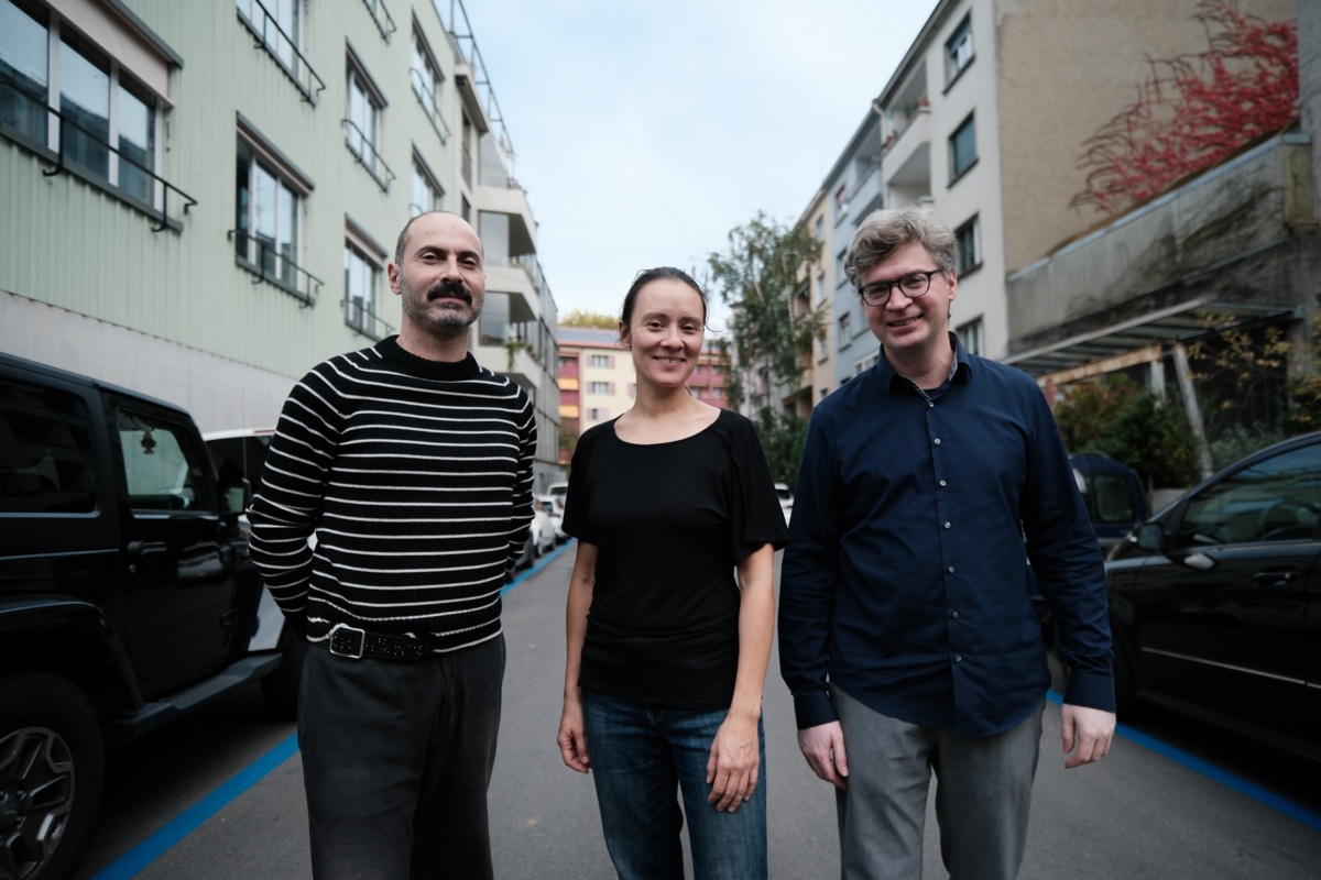 Foto von Leo Dick, Anne-May Krüger & Daniele Pintaudi