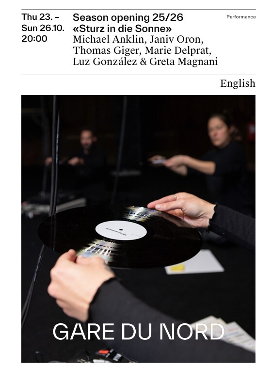 Programme booklet Sturz in die Sonne