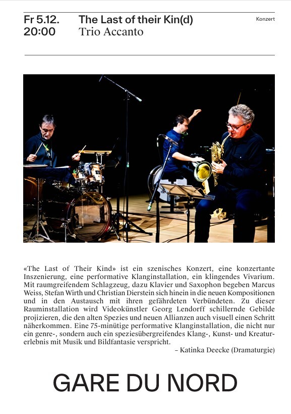 Abendprogramm von The Last of Their Kin(d)